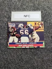 1991 Pro Set #602 Lawrence Taylor NY Giants Football Card NFL HOF