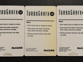 TurboGrafx-16 HuCard Game Cartridge Lot - Keith Courage, World Class Baseball +