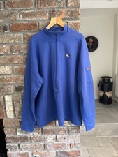 Ralph Lauren RLX Polo Sport Half Zip Pullover Jumper Sweater XXL 2XL Blue