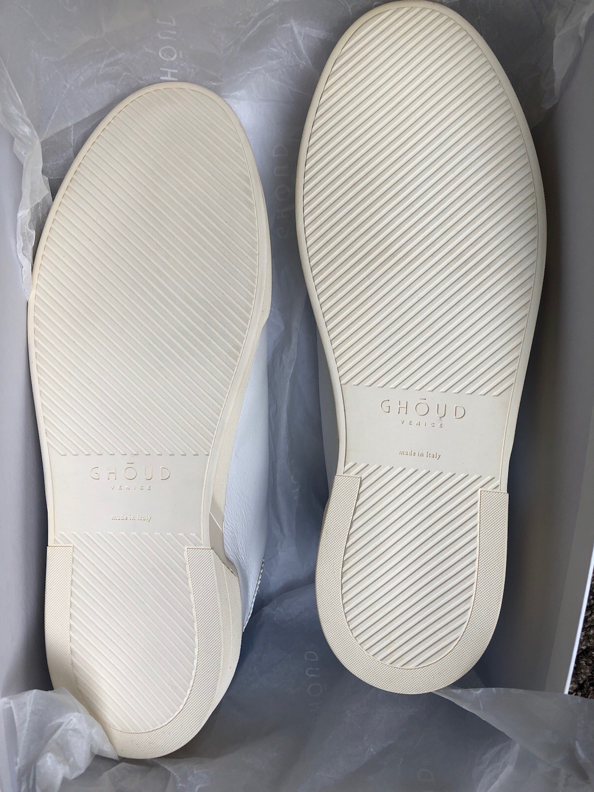 GHOUD Venice White Leather Low Top Sneakers EU41 UK7 US8 - New image 9