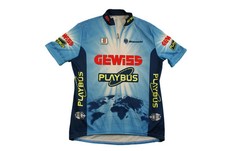 Maillot cyclisme vintage Gewiss Bianchi Biemme Playbus
