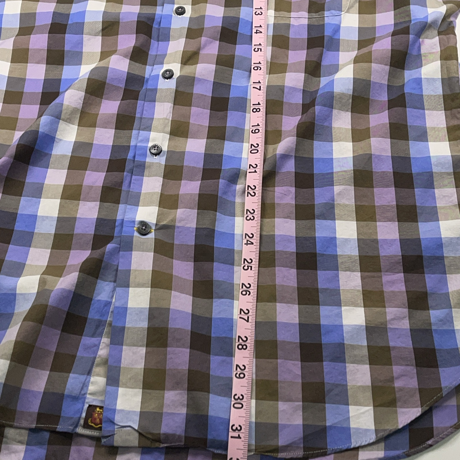 Robert Talbott Classic Sz L Button Front Multicol… - image 15