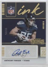 2021 Panini Contenders NFL Ink Gold 12/25 Anthony Firkser #INK-AFI Auto 1d0h