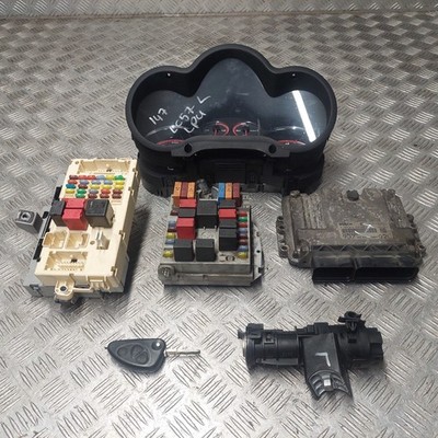Alfa Romeo 147 JTDM Q2 2007 1.9 Diesel Zündschloss Schlüssel Transponder Steuergerät Kit