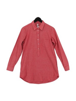 American Apparel Herren Hemd S Rot 100% Baumwolle Basic