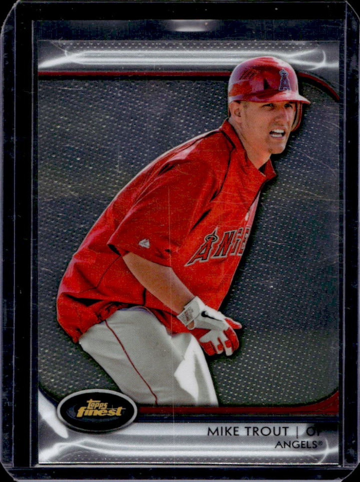 2012 Finest Mike Trout #78 Angels