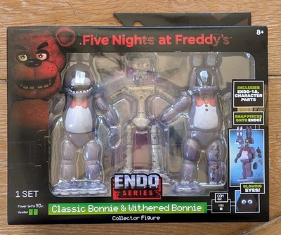 Jazwares FNAF Endo Series Five Nights At Freddys Classic & Withered Bonnie 6''