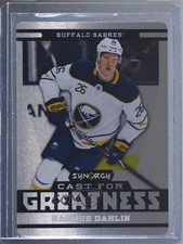 2018-19 Upper Deck Synergy Cast for Greatness Rasmus Dahlin #CG-35 2u9