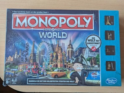 Hasbro Monopoly Here & Now World Brettspiel Neu & OVP