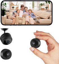 Indoor Pet Security Camera with App Control, Small Wireless Wifi HD 1080P Camera