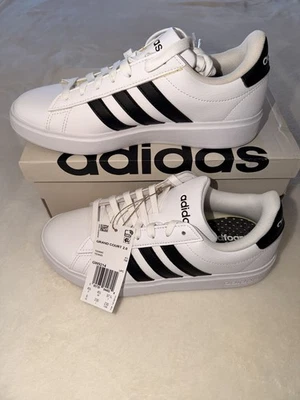 adidas gazelle silver green womens adidas Women's Grand Court 2.0 Sneakers | White