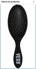 Verb Detangling Brush Black Soft Pins Oval for All Hair Types