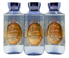 Bath  Body Works Lot of 3 Disney Princess Cinderella Body Wash Shower Gel 10 oz