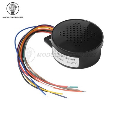 Voice Prompt Device Multiple Trigger Custom Voice Security Alarm speaker DC5-35V