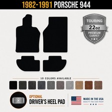 Avery Touring Front Rear Floor Mats For 1982-1991 Porsche 944 1j5 Avery Touring Front Rear Floor Mats For 1982-1991 Porsche 944 1j5