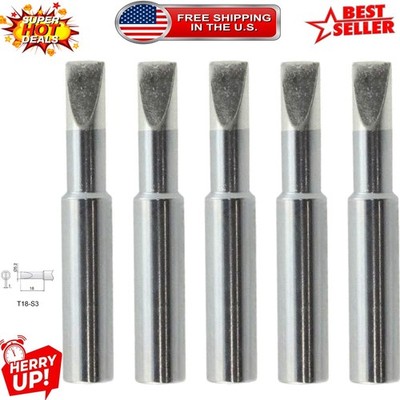 Versatile T18 Solder Iron Tips for FX-888D FX-888 FX-8801 - 0.2mm Precision