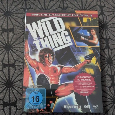 Mediabook ASPHALT KID - WILD THING  1987 Cover B LIMITED EDITION BLU-RAY DVD NEU