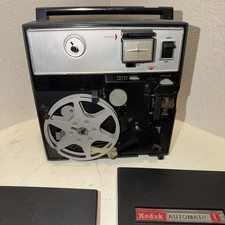 Kodak Automatic 8 8mm Projector Model 1. Mostly Operational, See Video 