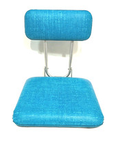 Vintage Stadium Seat Bleacher Chair Cushion Back Support Folding