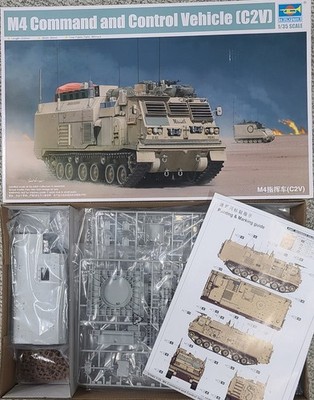 Trumpeter 1/35 M4 Command and Control Vehicle (C2V) - 960+ Pts - Kit 01063 - NEW