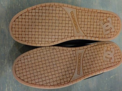 DC Court Graffik Men's Shoes - Black/Gum - 14 - Used - Acceptable