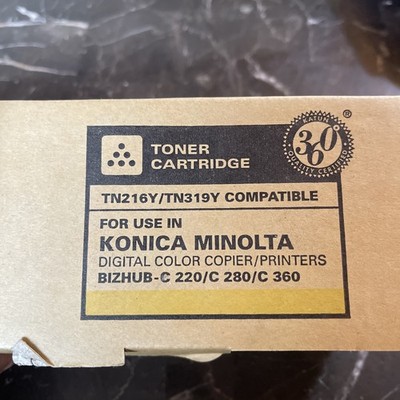 Compatible Konica Minolta Toner Cartridge TN216M, TN319M, Bizhub C220, C280 C360