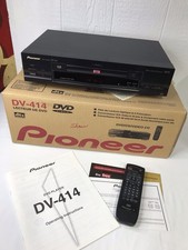 PIONEER DV-414 DVD/CD/VIDEO CD Player w Remote Manual, Original Box EXC COND