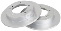 2X Bremsscheibe A.B.S. 18198 FüR Suzuki A6G SN Jimny SN413 16V 4WD JB33 4X4 JB43