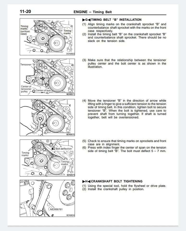 Manuale Officina Mitsubishi Lancer EVO 6 Service Manual PDF USB Istruzioni - Immagine 3 di 4