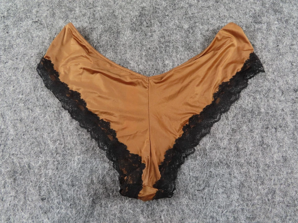 Victoria's Secret Very Sexy Panty XL NEW High Leg Checky Satin Floral Lacey - Image 3 of 4