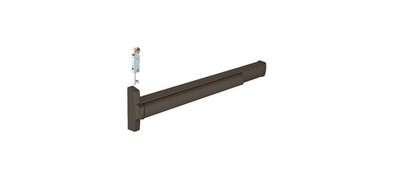 Push Pad Concealed Vertical Rod Panic Exit Device Left Hand Reverse Bevel Type D