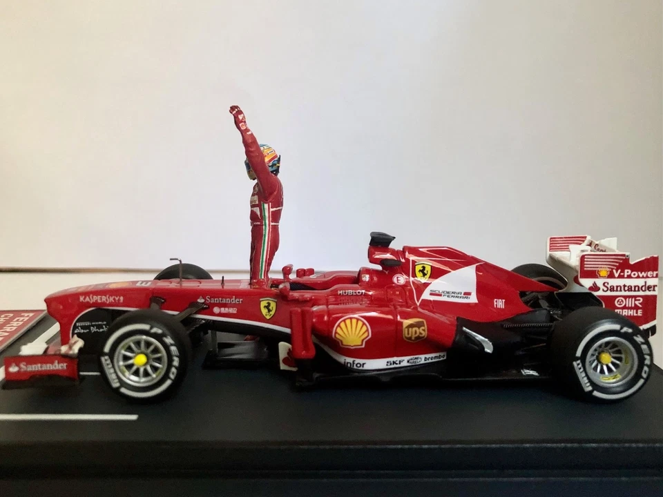F1 1/43 Tameo TMB014 Factory Built Ferrari F138 N°3 F.Alonso 1st Chinese GP 2013 - Immagine 3 di 4