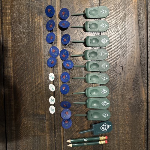 Fox Chapel Golf Club Lot Plastic Divot Tools, Golf Pencils, Ball Markers