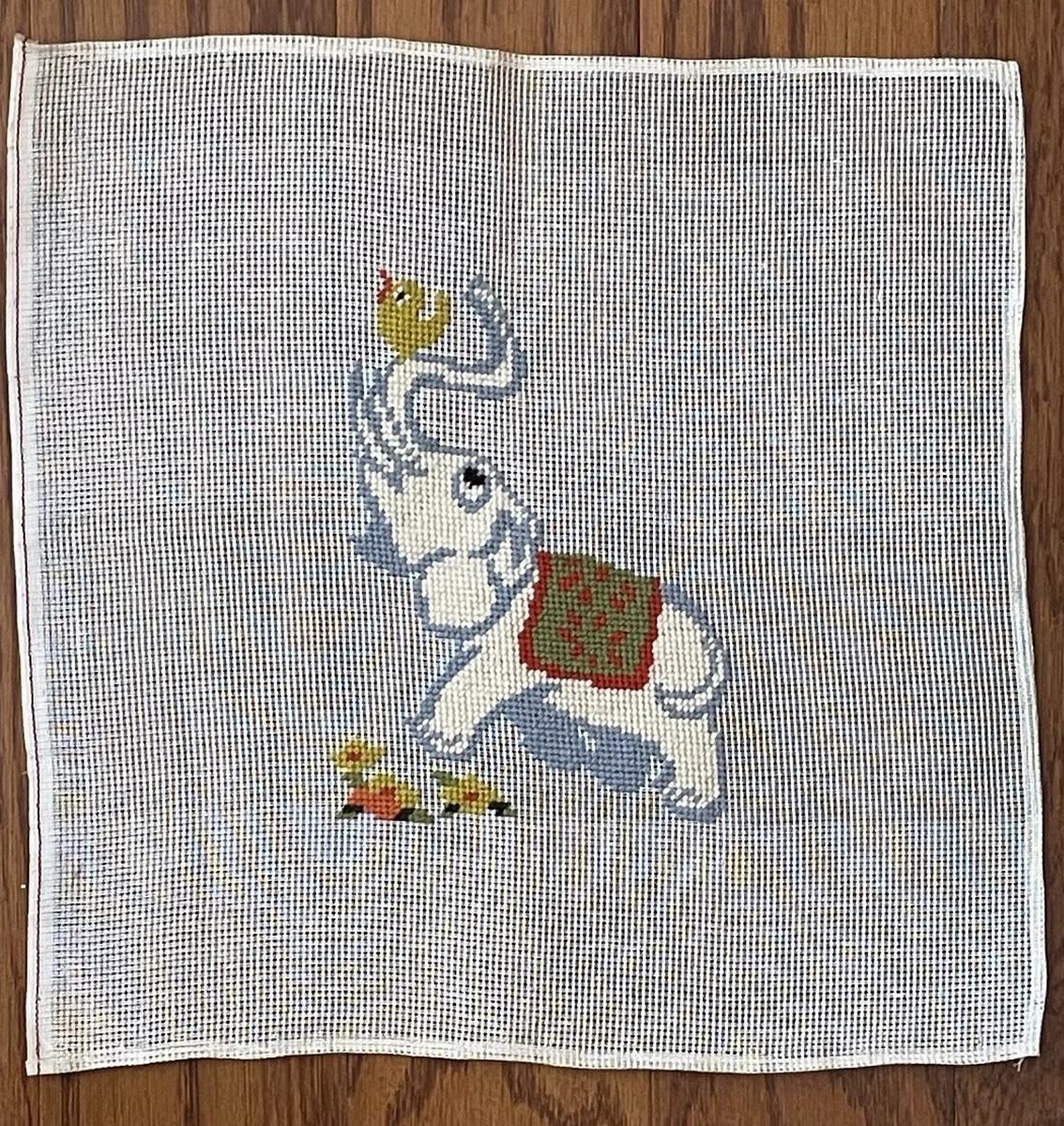 Elephant Needlepoint In Needlepoint Kits for sale | eBay