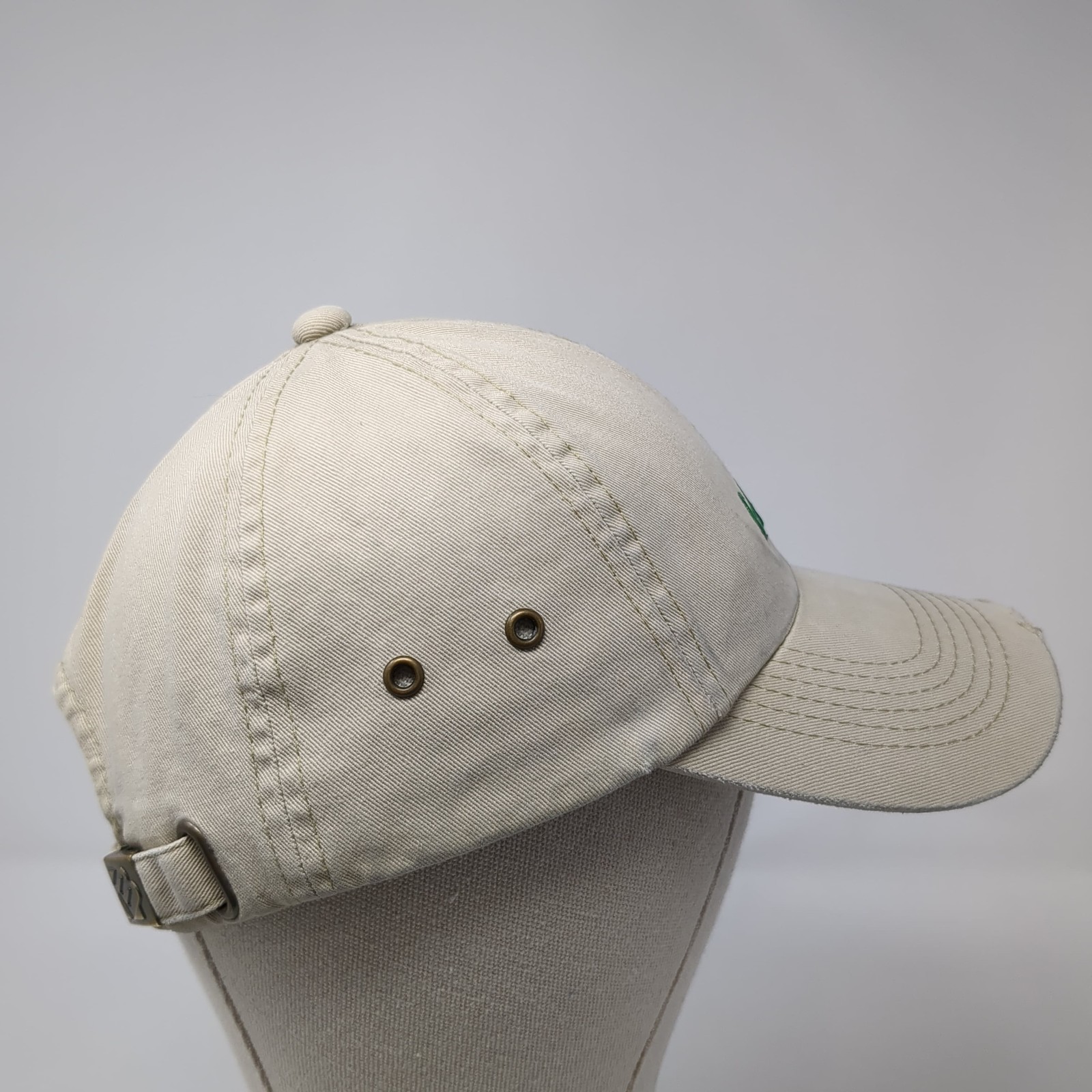 Grow Slideback Hat Solid Beige One Size Adjustabl… - image 5