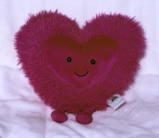 Jellycat Medium Pink Heart-Shaped Plush Stuffed Animal