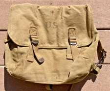 WW2 US Army Military M1936 Musette Shoulder Dispatch Bag Field Gear Equipment