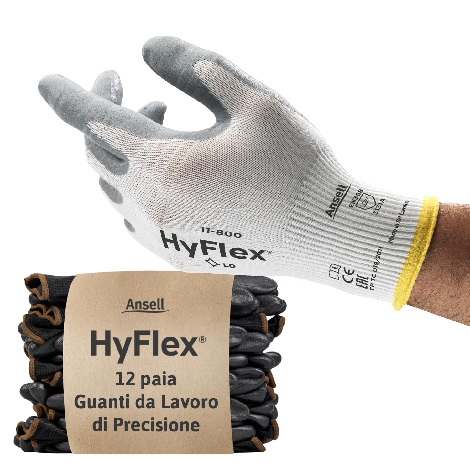 Ansell 11-800: I Guanti da Lavoro che Usano i Veri Professionisti