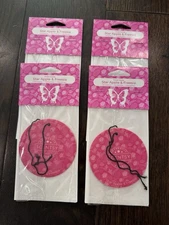 Lot Of 4 Scentsy Car Bars Star Apple & Freesia Scent BRAND NEW