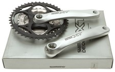 Shimano Deore XT FC-M751 9 Speed Crank Hollowtech 170mm Silver 223244 NOS NEW