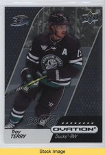 2023-24 Upper Deck Ovation Shimmer Troy Terry #14 READ 1kp1