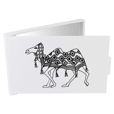 Kompakt-/Reise-/Taschen-Schminkspiegel ''Dekorated Camel'' (CM00005199)