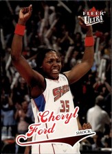 2004 Ultra WNBA #54 Cheryl Ford