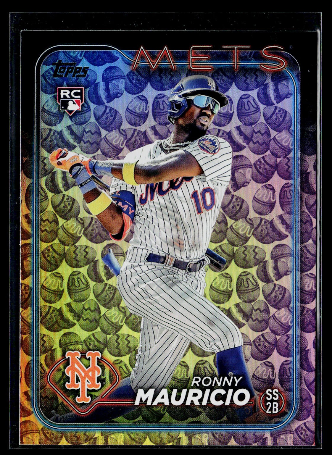 Ronny Mauricio 2024 Topps #224 Holiday Eggs New York Mets