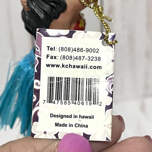 Classic Dashboard Hula Girl Bobble Car Accessory Decor Hawaii Souvenir **Chipped - Picture 8 of 13