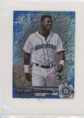 2017 Bowman Chrome Minis Prospects Blue Shimmer Refractor 14/150 Kyle Lewis o7m