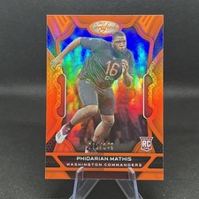 2022 Certified Rookies Mirror Orange /149 Phidarian Mathis #185 Rookie RC