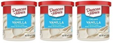 Duncan Hines Frosting Creamy Vanilla 3 Pack