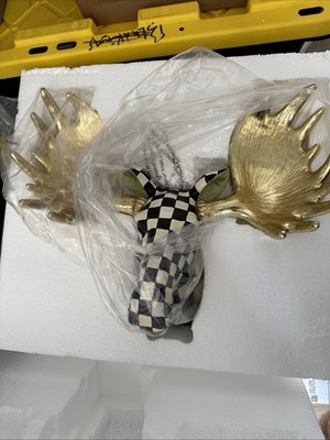 Mackenzie Childs Small Moose Head