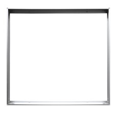 Aufbaurahmen Rand Silber für LED Panel 62x62...